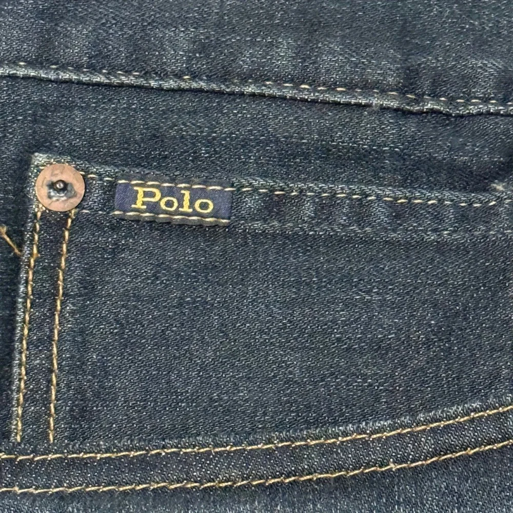 Polo Ralph Lauren Mens Size 40x30‎ Denim Sullivan Slim Dark Wash Jeans